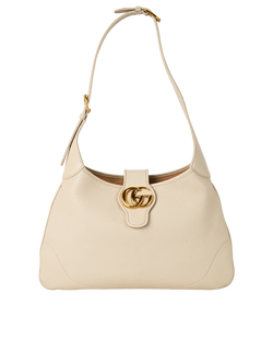 Medium Aphrodite, Leather, White,486628, S/DB/B, 2*